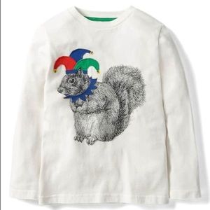 NWOT Mini Boden Animals Rule Long Sleeve T-Shirt